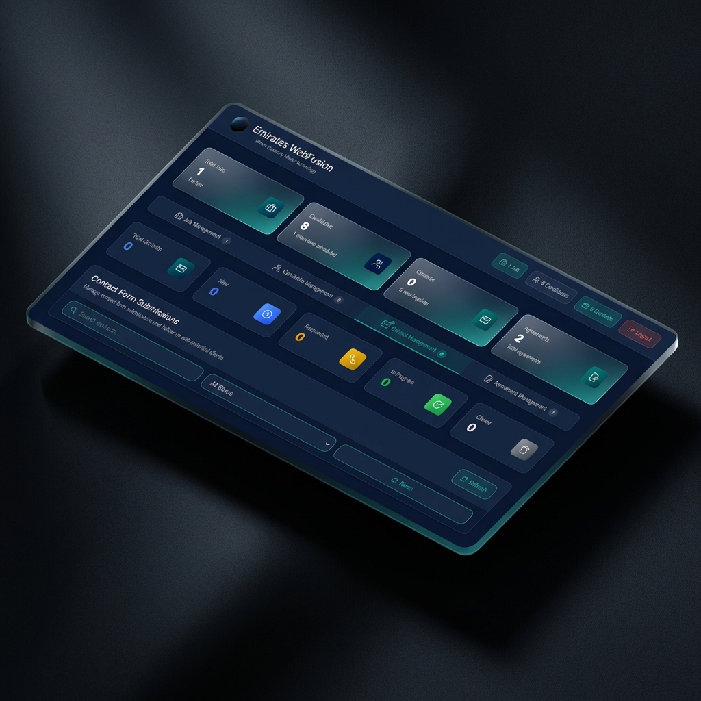 Emirates WebFusion Admin Portal